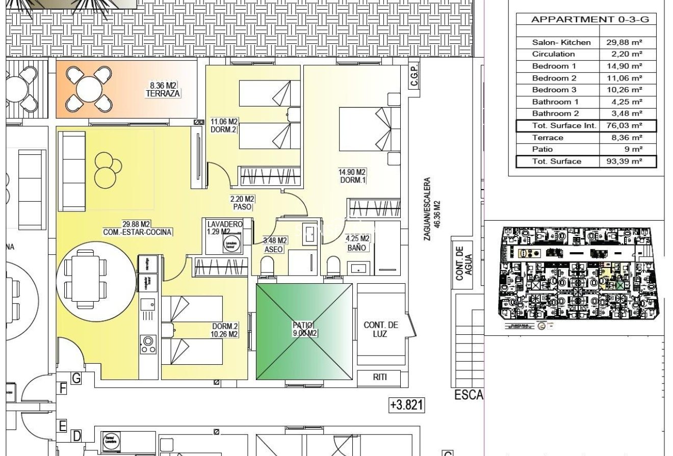 Obra nueva - Piso -
San Miguel de Salinas - Pueblo