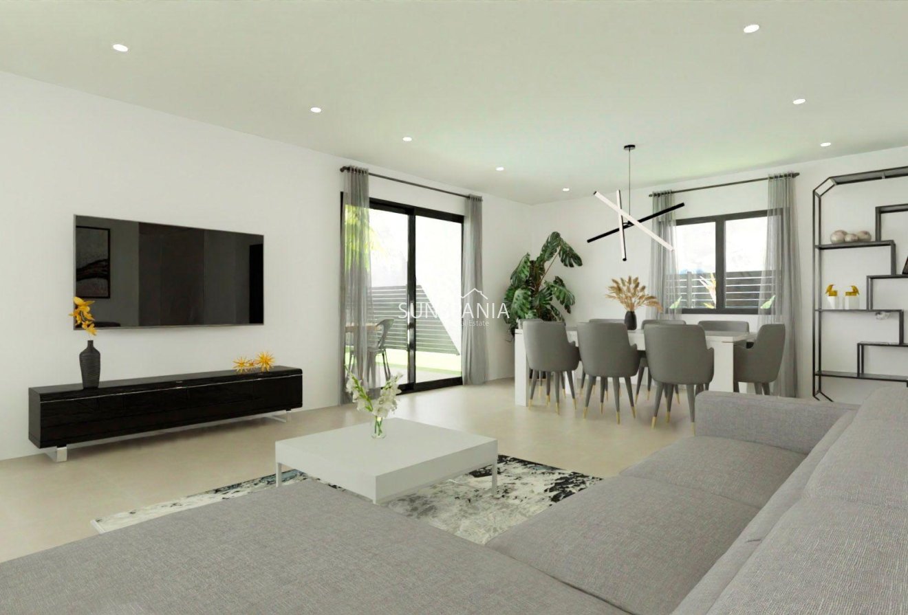 Obra nueva - Chalet -
Monforte del Cid - La Capitana