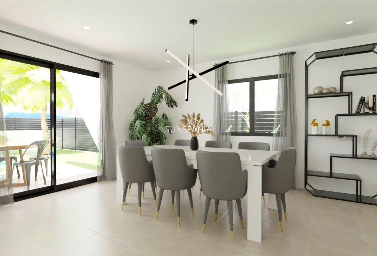 Obra nueva - Chalet -
Monforte del Cid - La Capitana