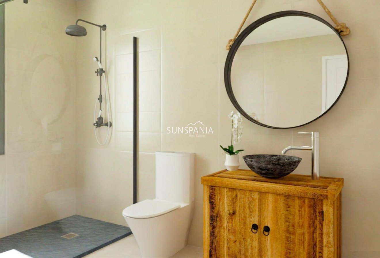 Obra nueva - Chalet -
Monforte del Cid - La Capitana