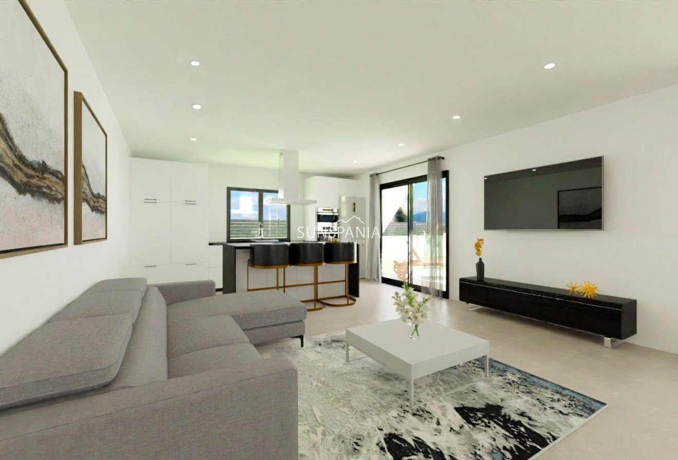 Obra nueva - Chalet -
Monforte del Cid - La Capitana