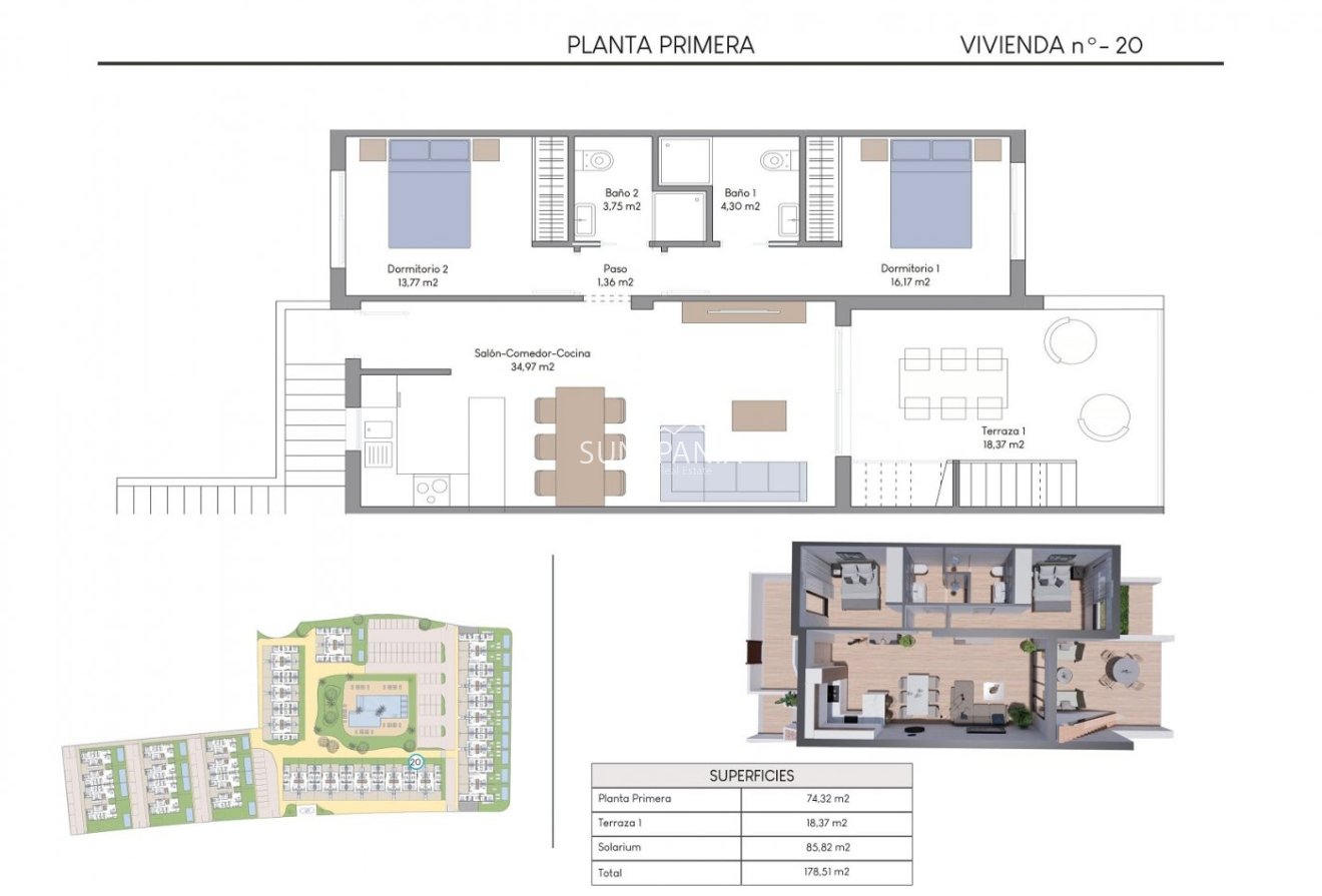 Obra nueva - Piso -
Finestrat - Finestrat Hills