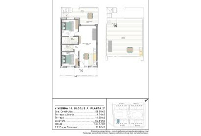 New Build - Penthouse -
Torre Pacheco - San Cayetano