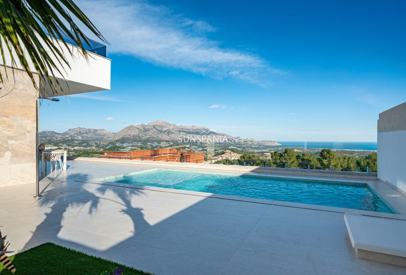 Obra nueva - Chalet -
Polop - Polop Hills