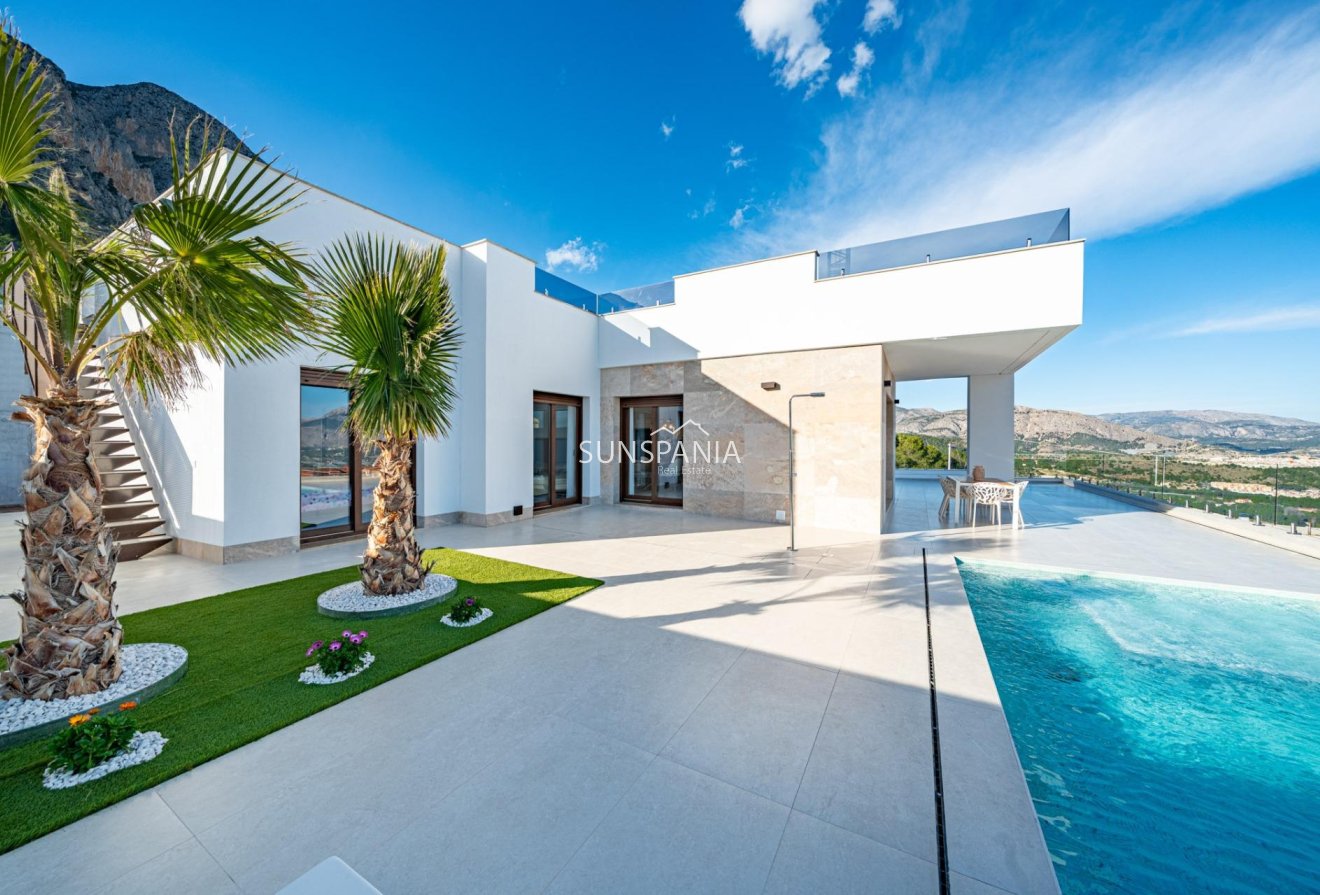 Obra nueva - Chalet -
Polop - Polop Hills