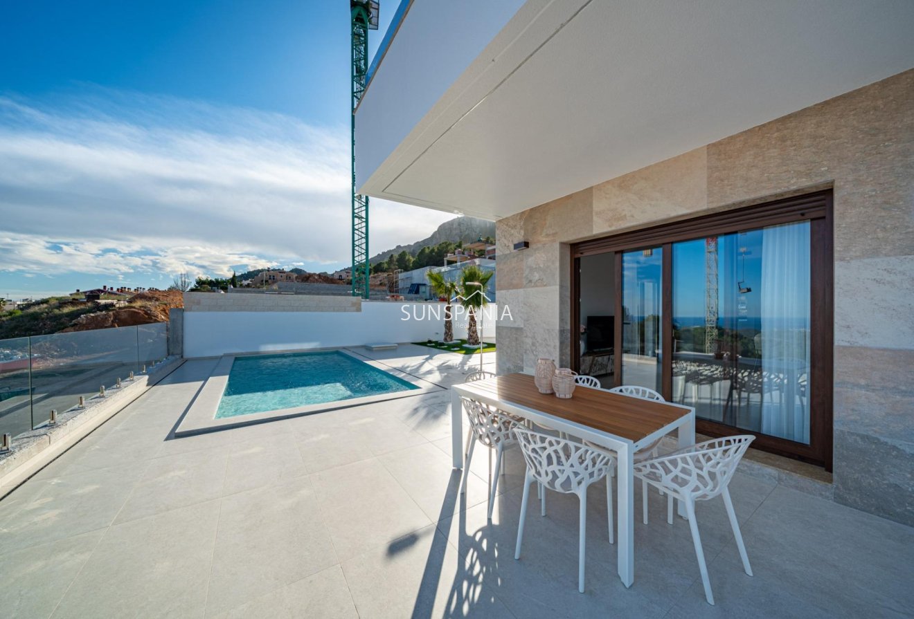 Obra nueva - Chalet -
Polop - Polop Hills