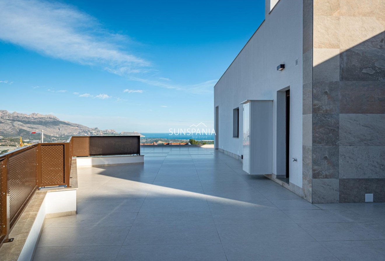 Obra nueva - Chalet -
Polop - Polop Hills