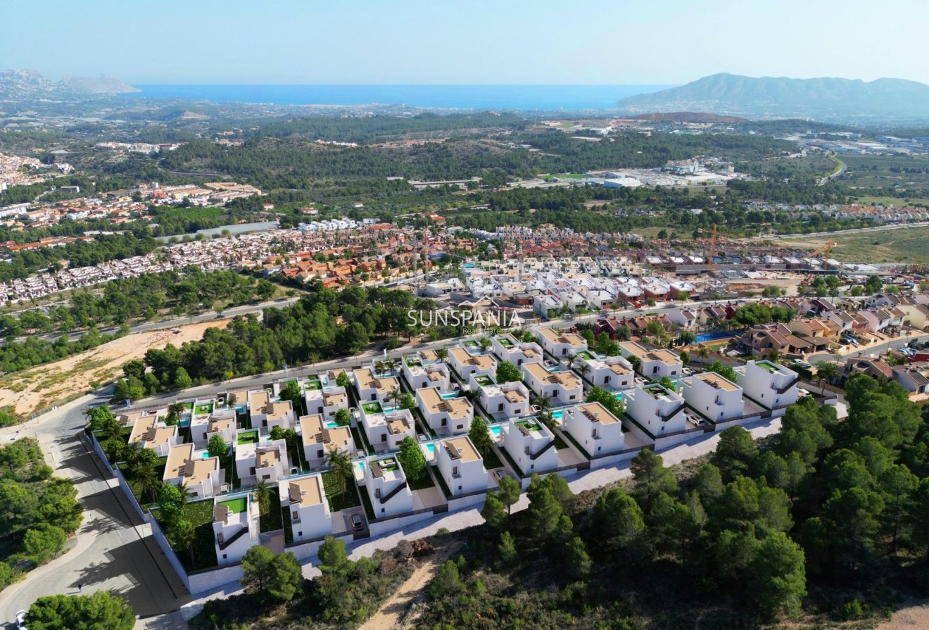 Obra nueva - Chalet -
Polop - Polop Hills