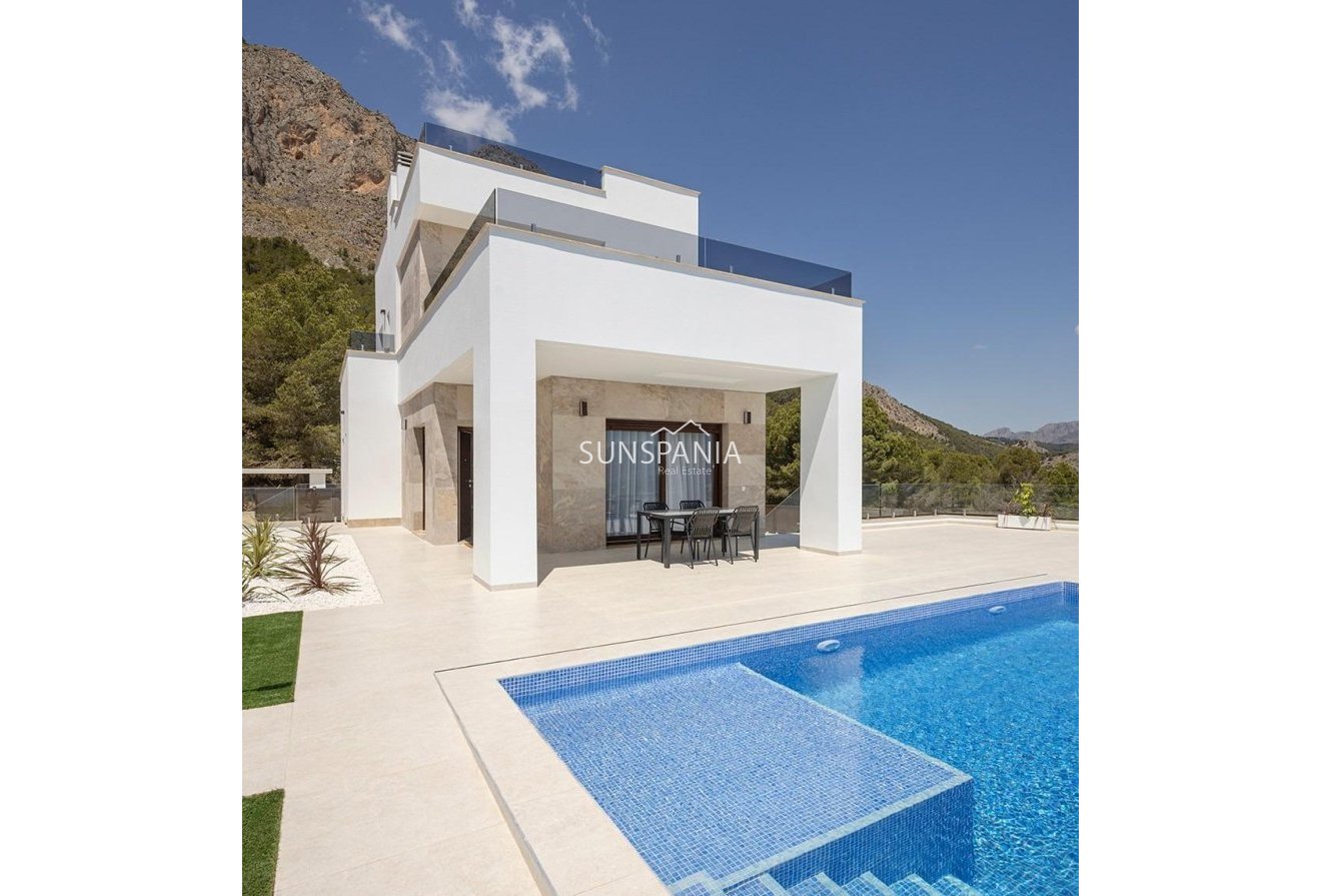 Obra nueva - Chalet -
Polop - Polop Hills