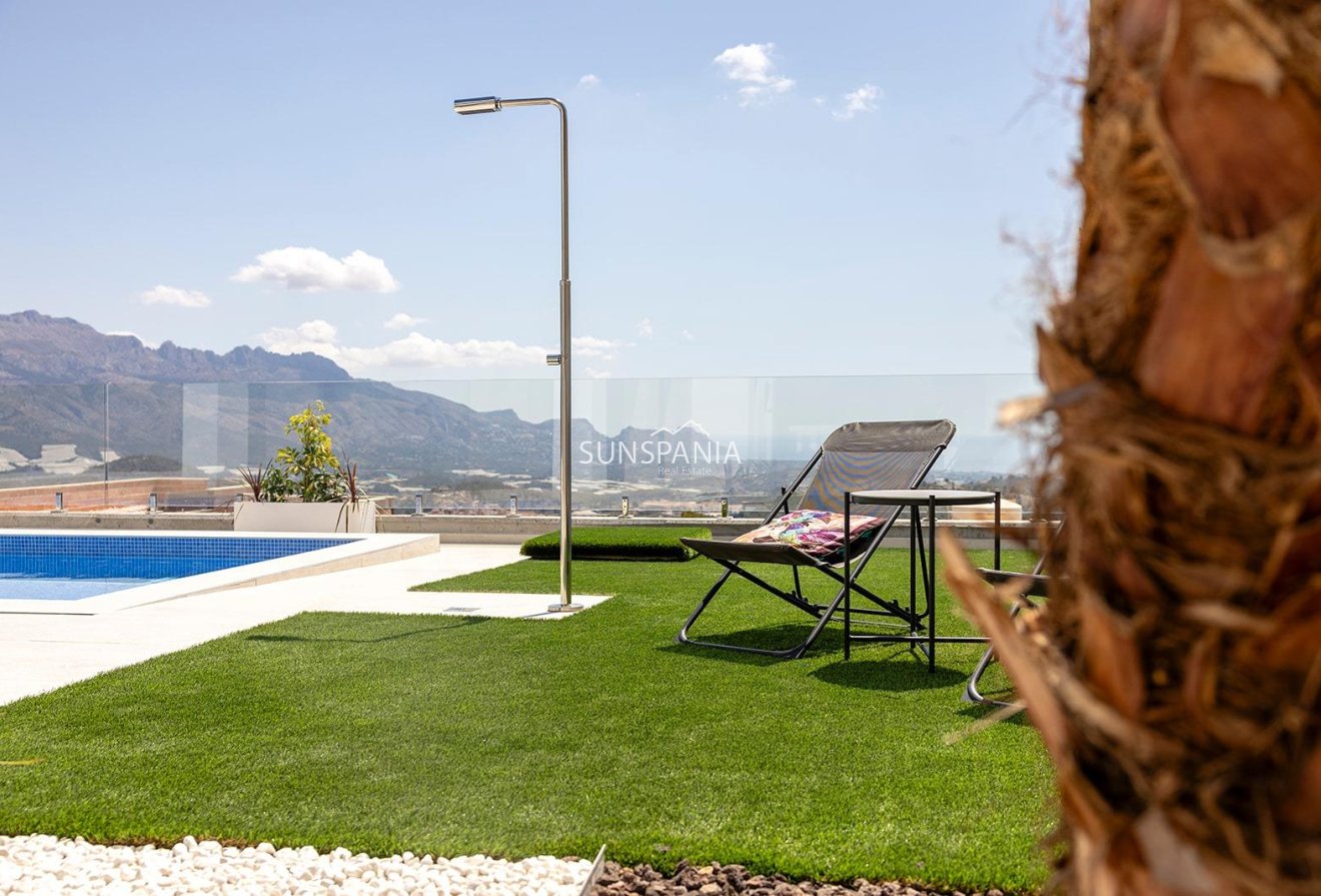 Obra nueva - Chalet -
Polop - Polop Hills