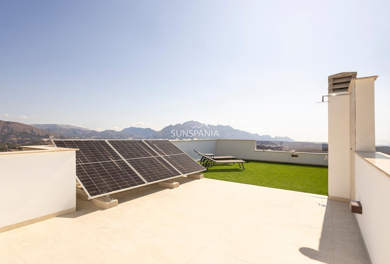 Obra nueva - Chalet -
Polop - Polop Hills