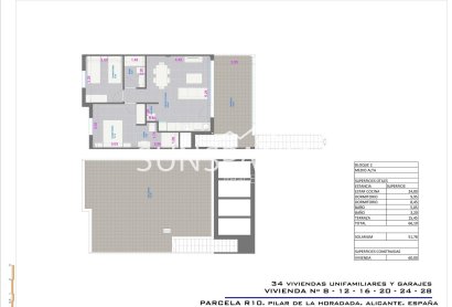 Obra nueva - Piso -
Pilar de la Horadada - pueblo