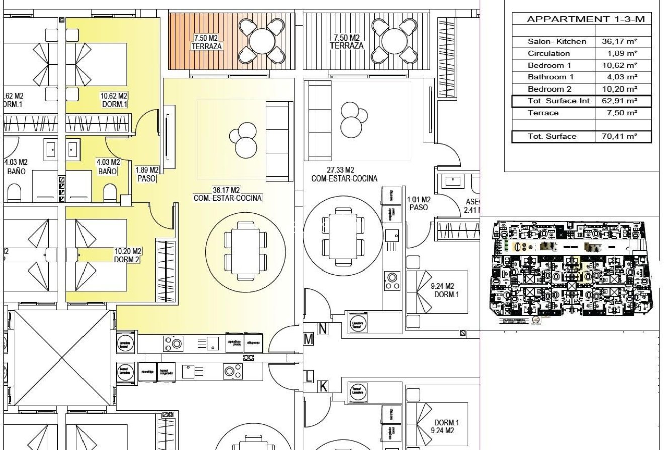 Obra nueva - Piso -
San Miguel de Salinas - Pueblo