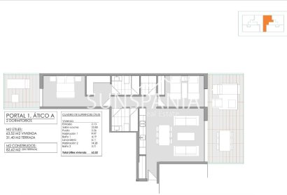 Obra nueva - Ático -
Jávea Xàbia - Pueblo