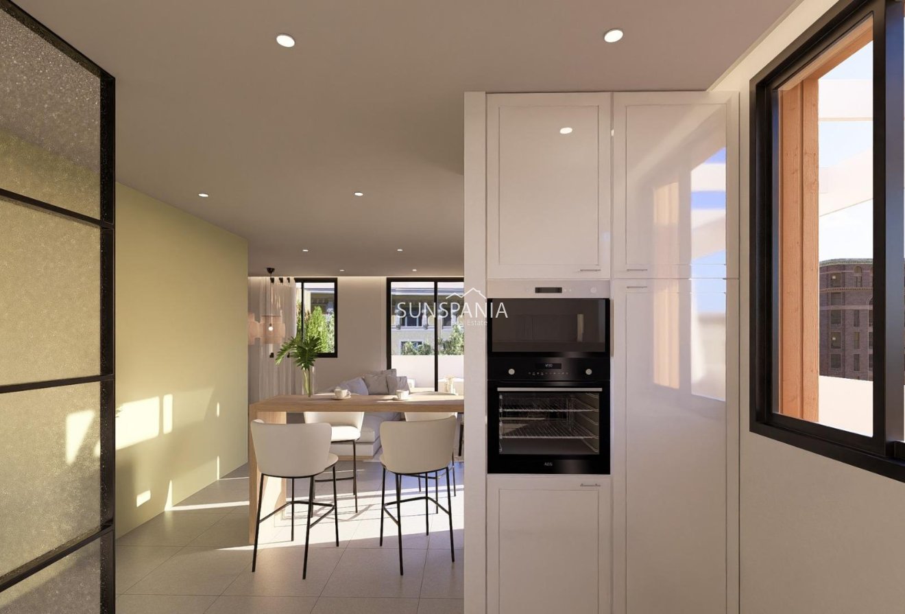 Obra nueva - Ático -
Jávea Xàbia - Pueblo