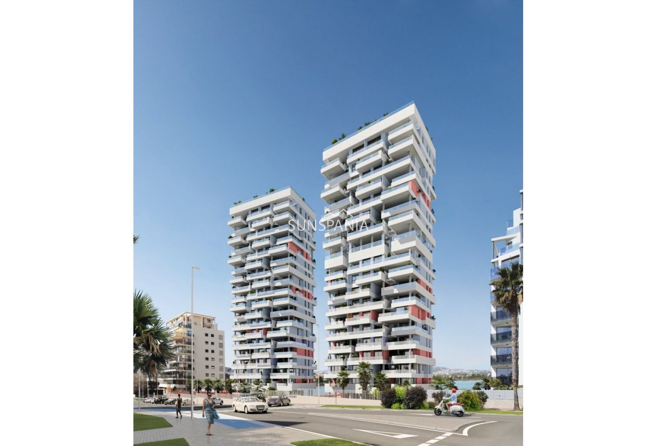 Obra nueva - Piso -
Calpe - Playa del Bol