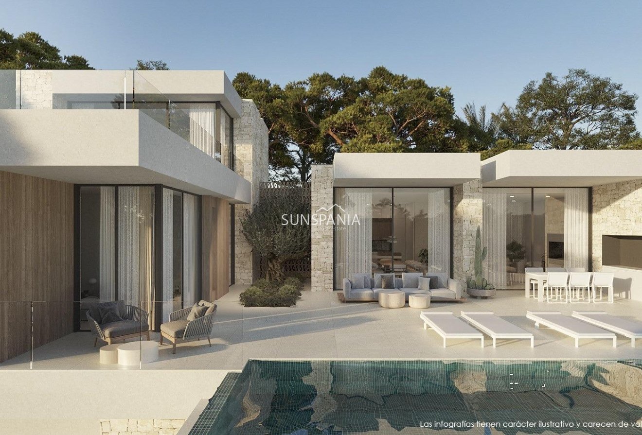 Obra nueva - Chalet -
Benissa - San Jaime