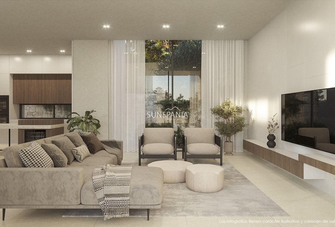 Obra nueva - Chalet -
Benissa - San Jaime