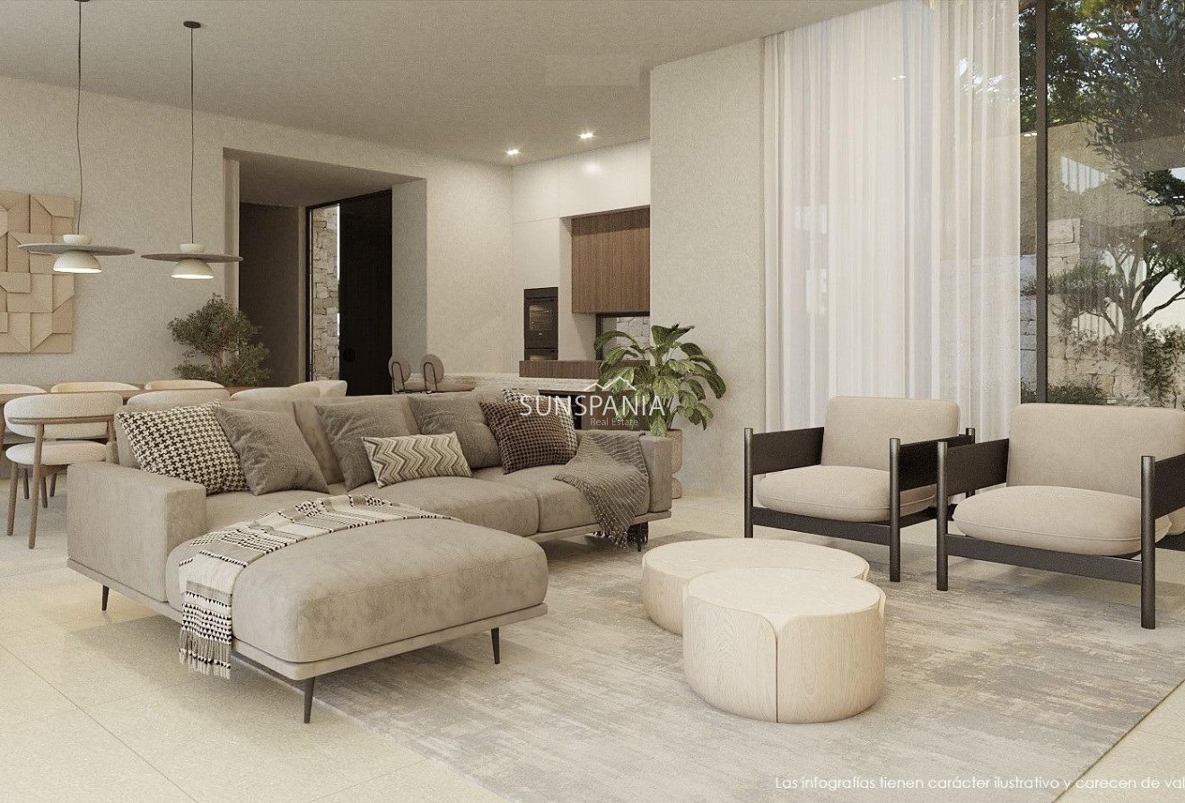 Obra nueva - Chalet -
Benissa - San Jaime