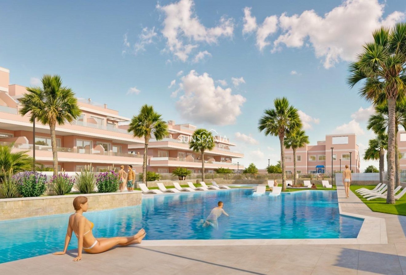 Obra nueva - Piso -
Pilar de la Horadada - Lo Monte