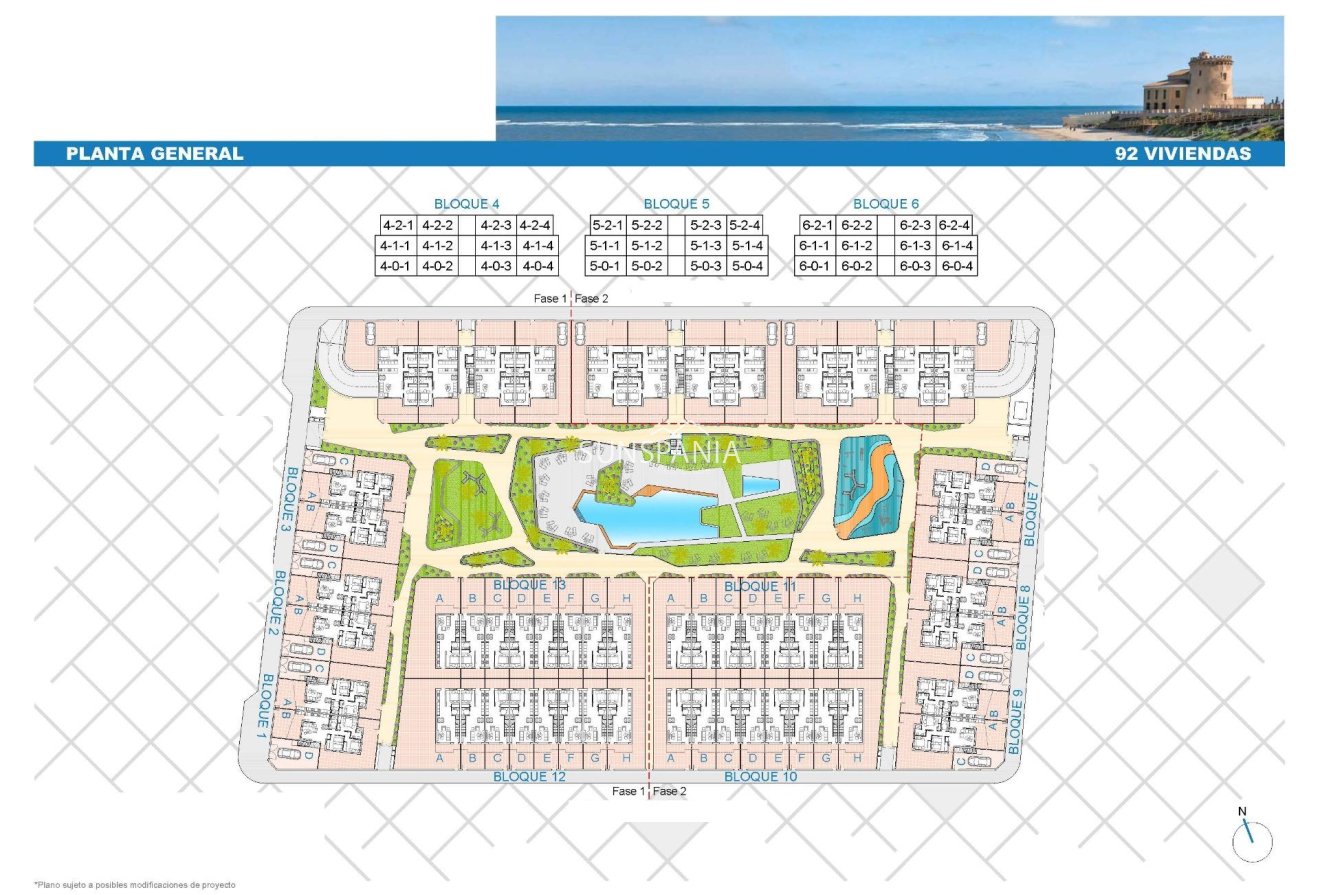 Obra nueva - Piso -
Pilar de la Horadada - Lo Monte