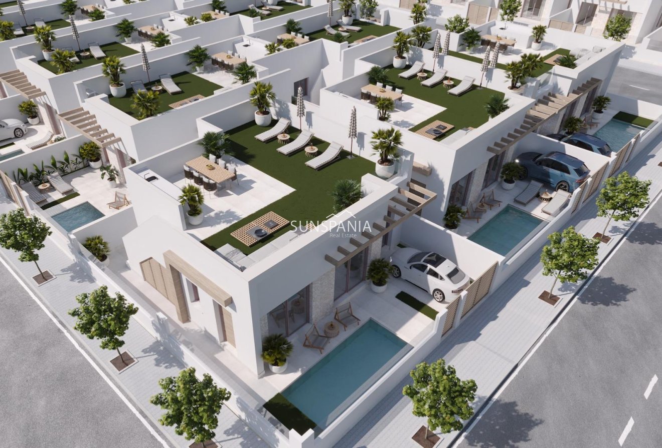 Nouvelle construction - Maison indépendante -
Torre Pacheco - Roldán