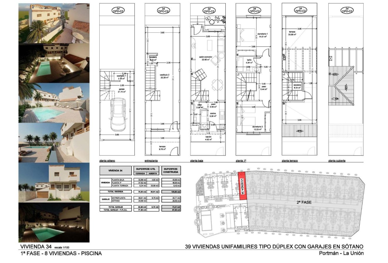 New Build - Townhouse -
La Union - centro