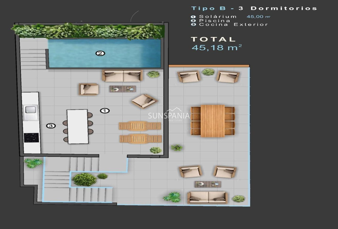 New Build - Penthouse -
Torrevieja - Centro