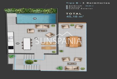 New Build - Penthouse -
Torrevieja - Centro