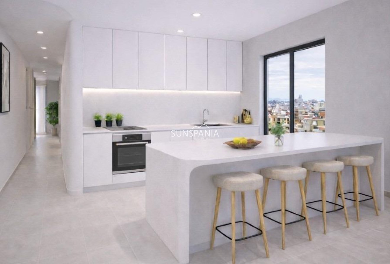 New Build - Apartment -
Torrevieja - Centro