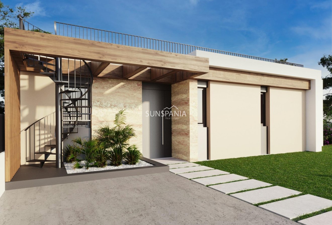 Obra nueva - Chalet -
Polop - PAU 1