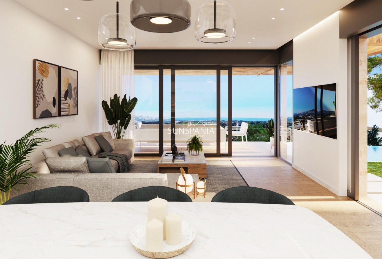 Obra nueva - Chalet -
Polop - PAU 1