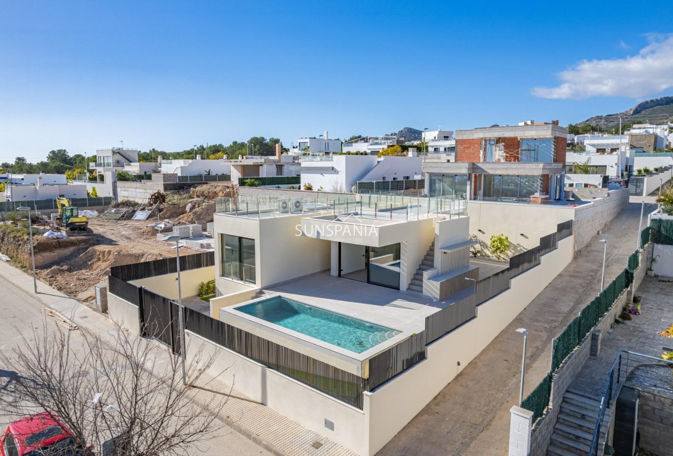 Obra nueva - Chalet -
Polop - La Alberca