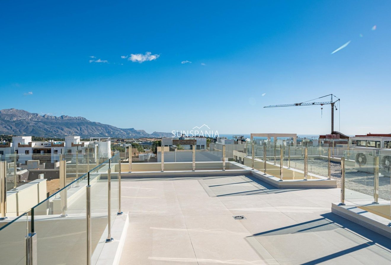 Obra nueva - Chalet -
Polop - La Alberca