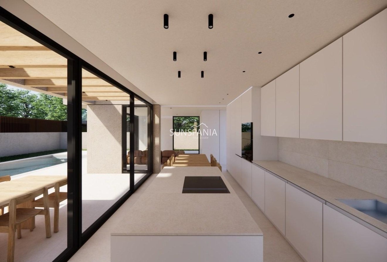 Obra nueva - Chalet -
Polop - La Alberca