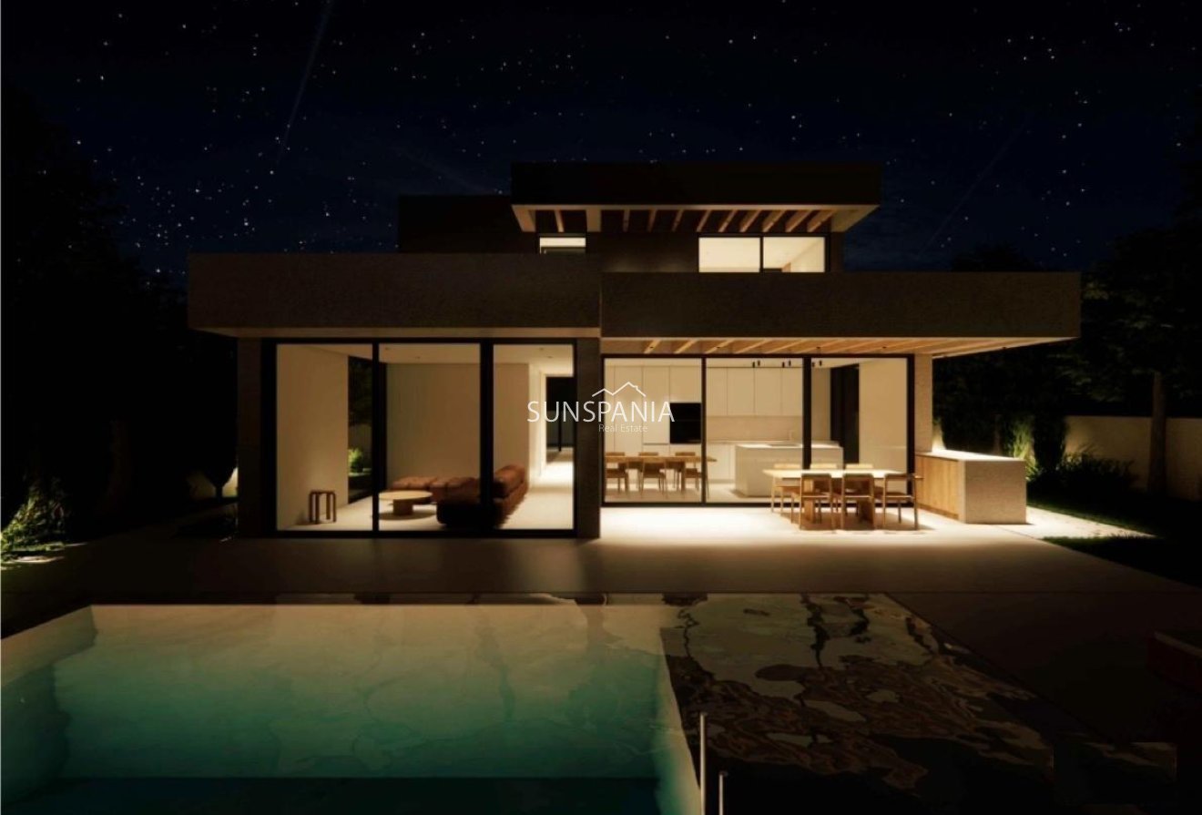 Obra nueva - Chalet -
Polop - La Alberca