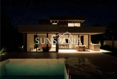 Obra nueva - Chalet -
Polop - La Alberca