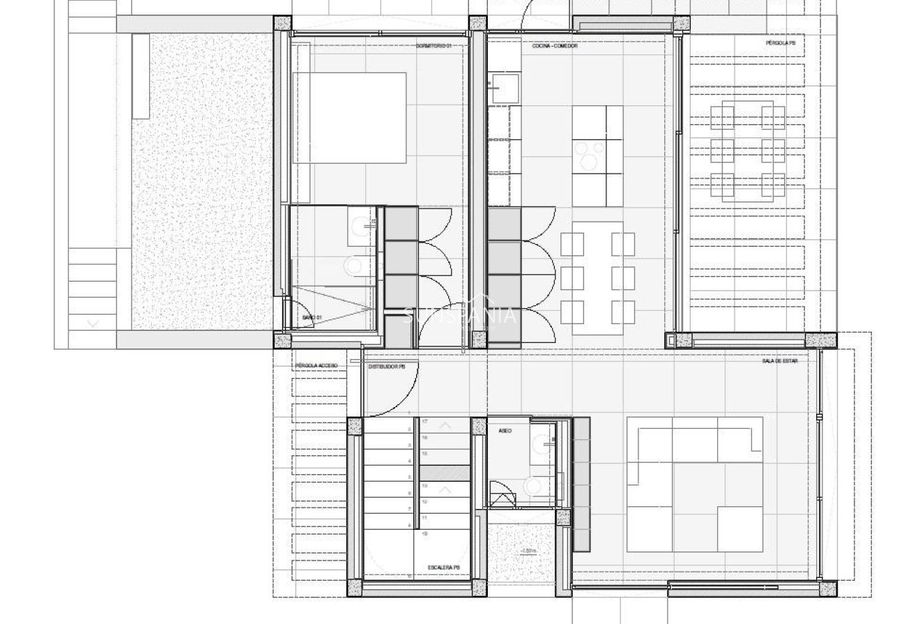 Obra nueva - Chalet -
Polop - La Alberca