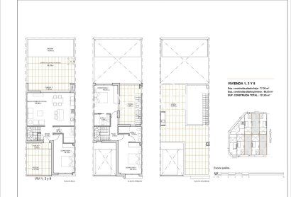 Obra nueva - Adosado -
San Javier - pueblo