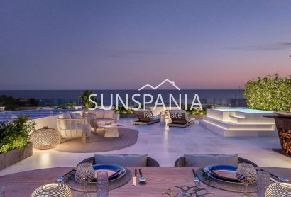 Obra nueva - Ático -
Villajoyosa - Playa del Torres