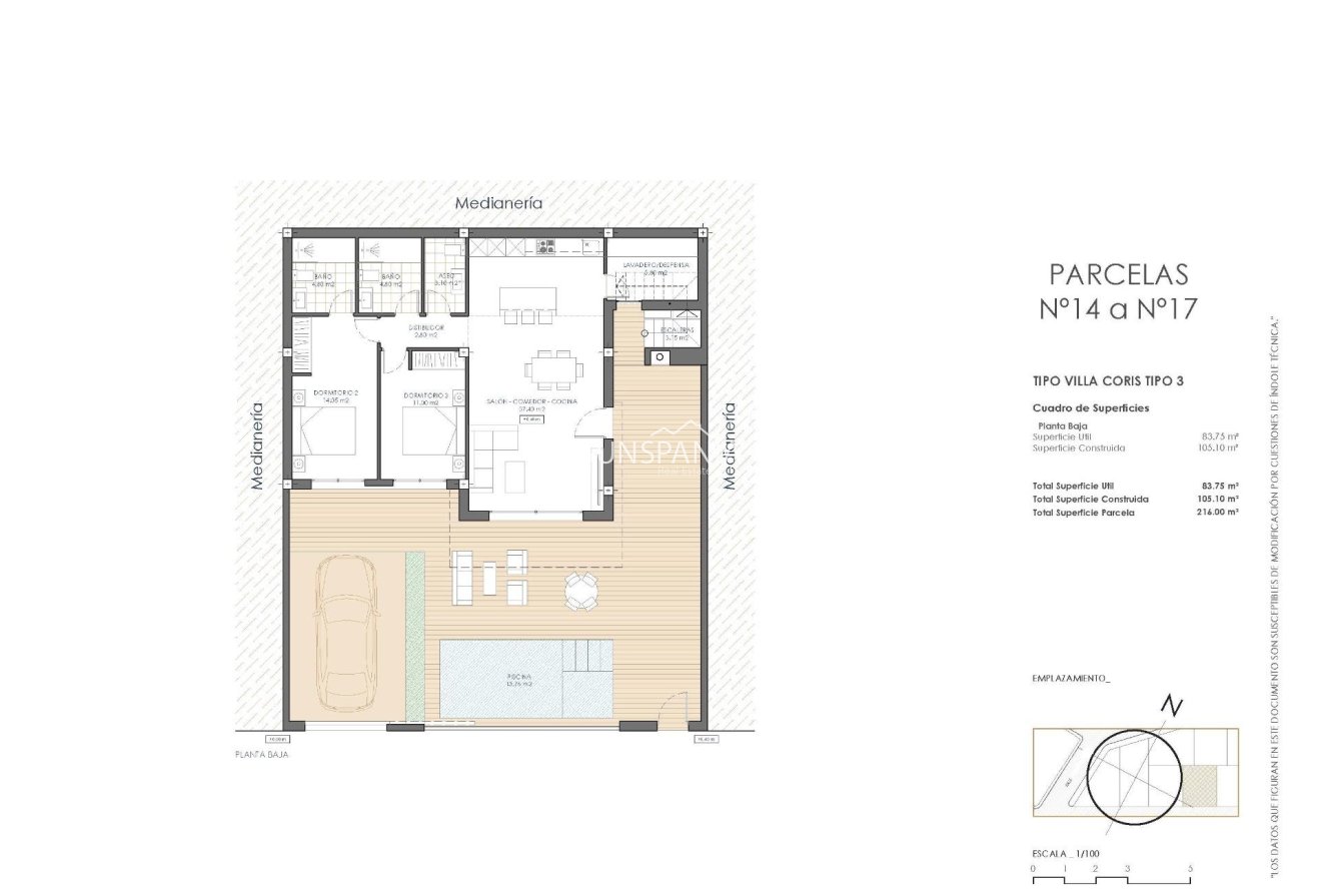 Nouvelle construction - Maison indépendante -
San Juan de los Terreros - San Juan De Los Terreros