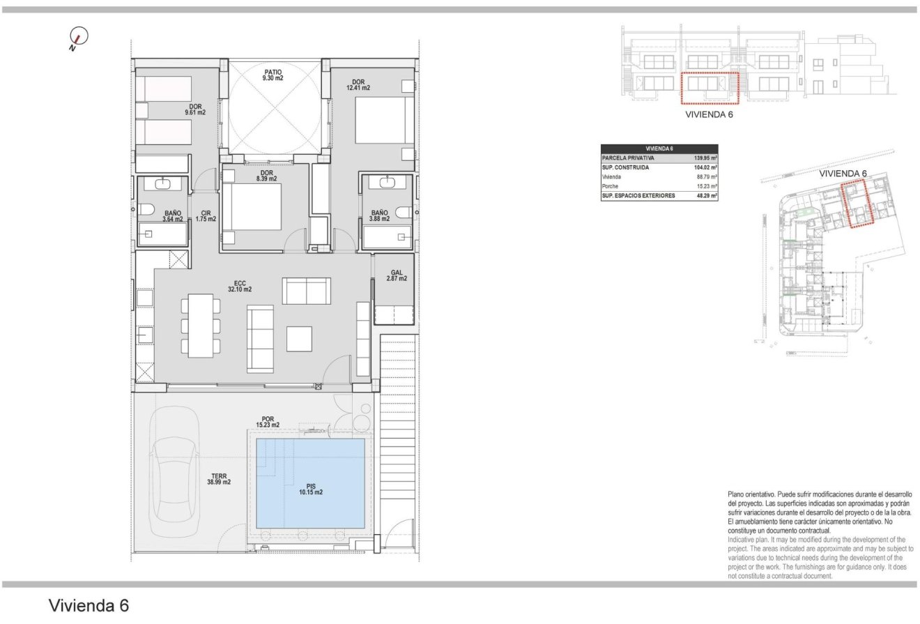 Obra nueva - Piso -
Pilar de la Horadada - pueblo