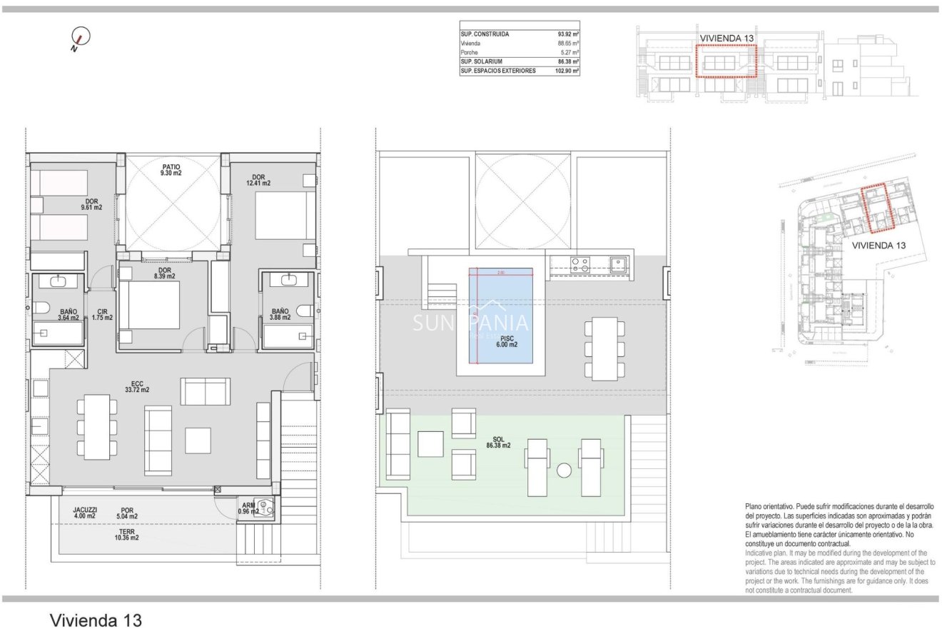 Obra nueva - Piso -
Pilar de la Horadada - pueblo