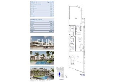 Obra nueva - Piso -
Pilar de la Horadada - pueblo