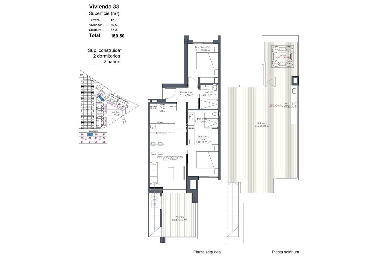 Obra nueva - Ático -
Los Alcazares - Serena Golf
