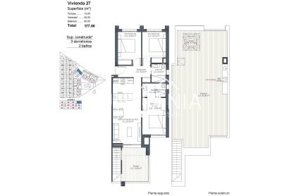 Obra nueva - Ático -
Los Alcazares - Serena Golf