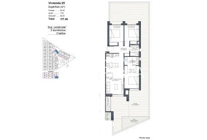 Obra nueva - Piso -
Los Alcazares - Serena Golf