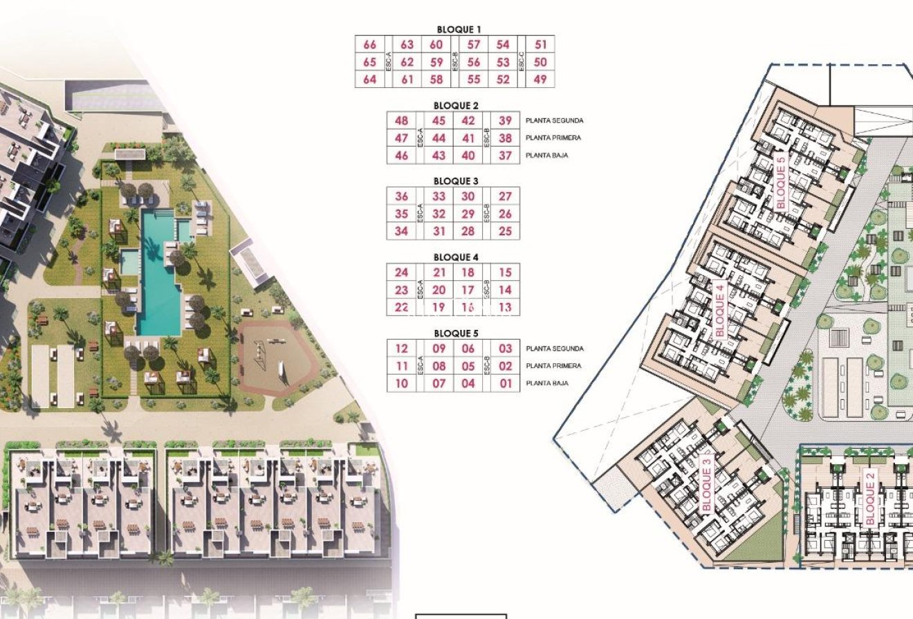 Obra nueva - Piso -
Los Alcazares - Serena Golf
