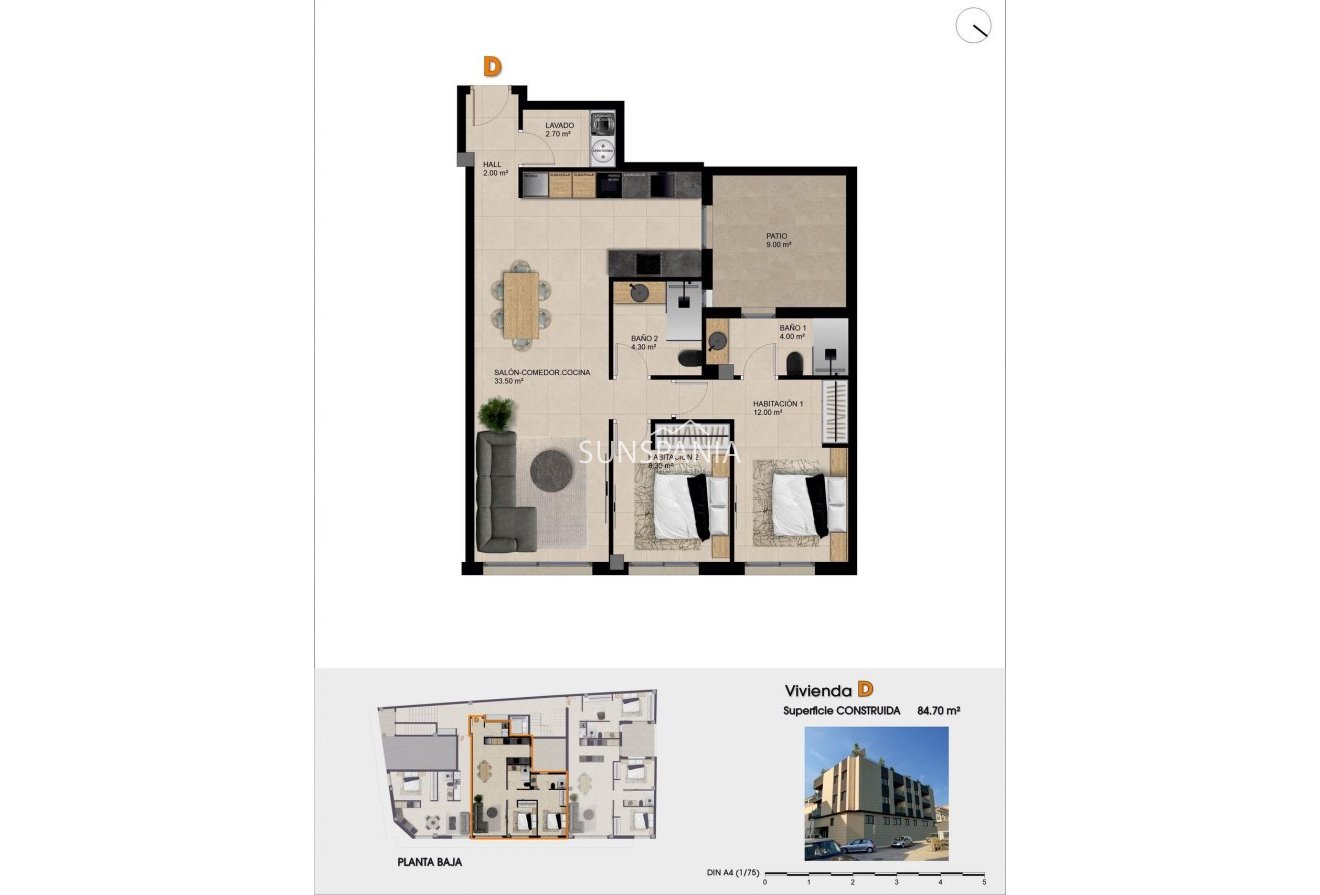 Nouvelle construction - Appartement -
Catral - pueblo