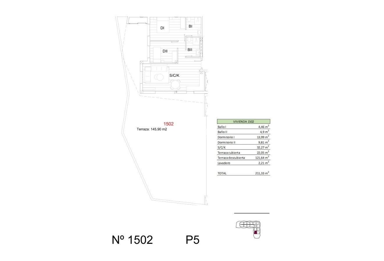 Obra nueva - Piso -
San Miguel de Salinas - Pueblo